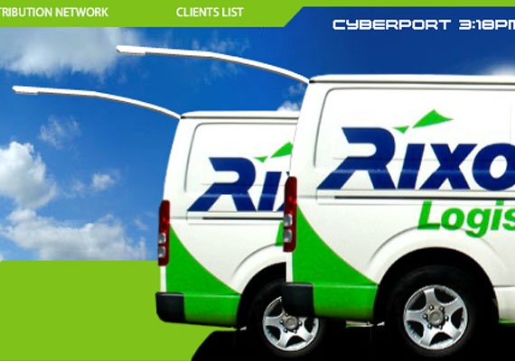 Rixon is a third party logistics company based in Hong Kong. It specializes in providing premium last-mile distribution throughout Hong Kong, Mainland China and Taiwan. The client wanted a creative solution that conceptually and graphically translated the company's principles and strenghts clearly and immediately.<br><br>
								<a href = 'http://bit.ly/13bDGIY' target='new'>www.rixon-logistics.com</a>
