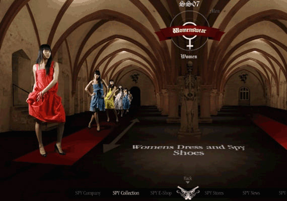 Henry Lau is a renowned Hong Kong fashion designer and co-founder of the SPY label. With an innovative and immersive 3D experience, the website allows visitors to see and interact with each other* inside a virtual castle. It used cutting-edge web technologies at the time (2008), such as Papervision 3D and Flash Communication Server/FMS, which enabled the real-time immersive multiuser experience. 
								In addition to the castle, a custom-designed online shop with dedicated payment gateway was created (today, it would be easier to use Shopify). The website itself received multiple web awards and was used by the client until 2015.