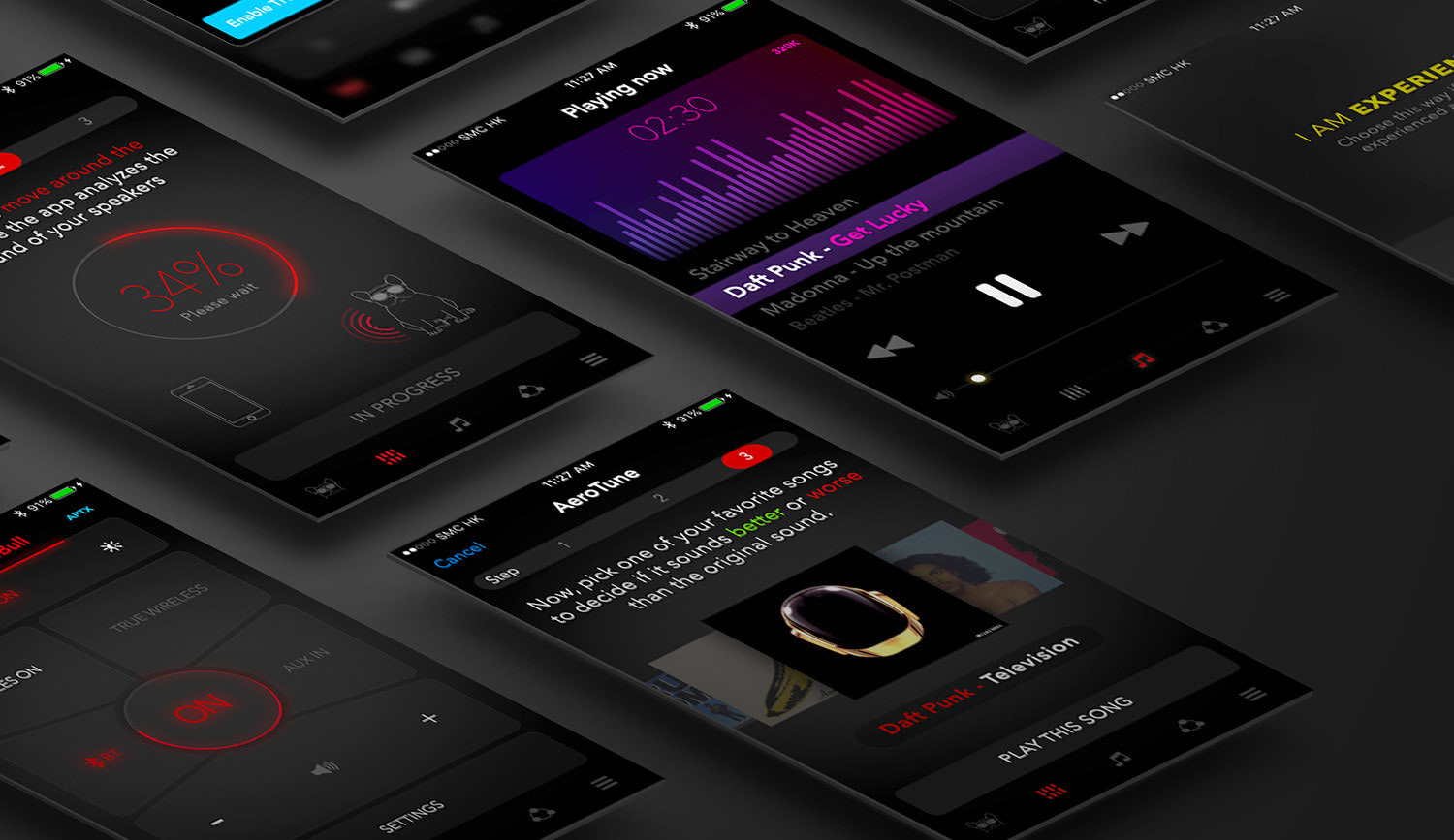 Jarre Aerobull Music Player App