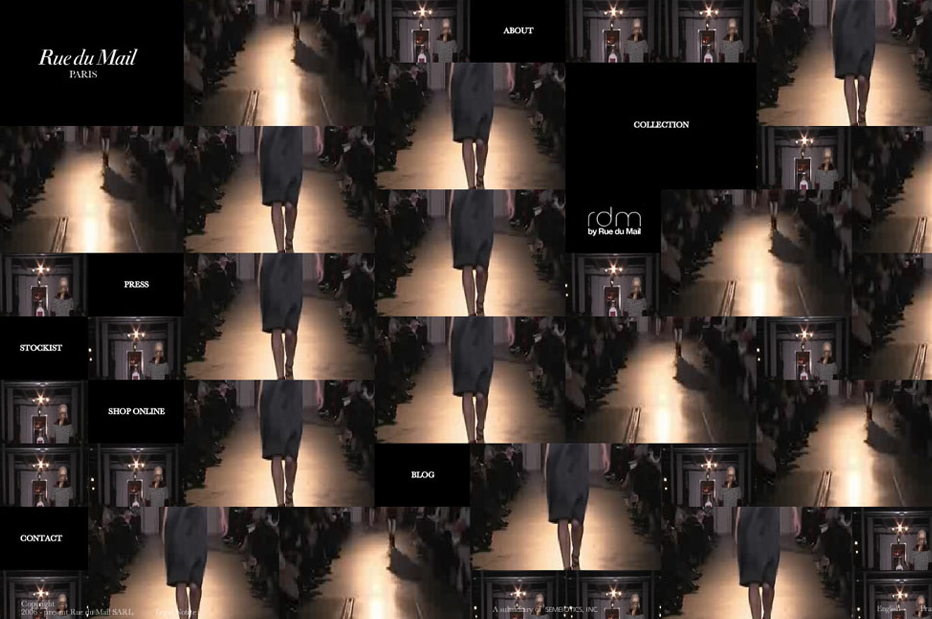 Paris Fashion Brand UX Design Hong Kong